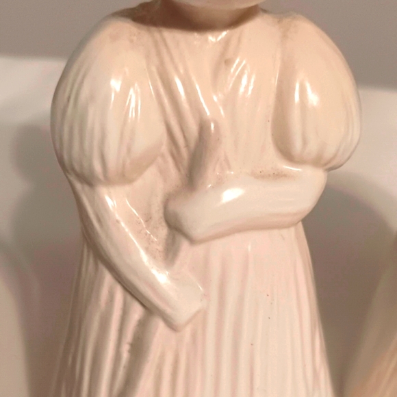 VTG ROB ROY Ceramic CORNHUSK DOLLS/Girls SALT & PEPPER Shaker Set/DECOR EUC - Picture 4 of 10